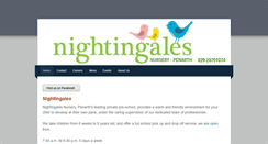 Desktop Screenshot of nightingalesnursery.co.uk